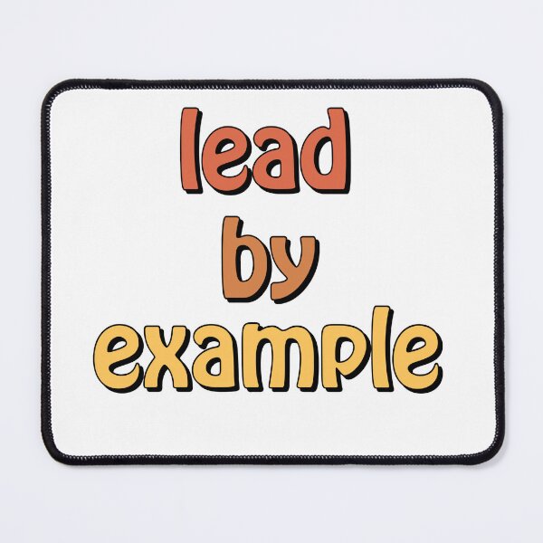 Item preview, Lead by Example | Inspiring Motivational Design | designed and sold by SimpliText.