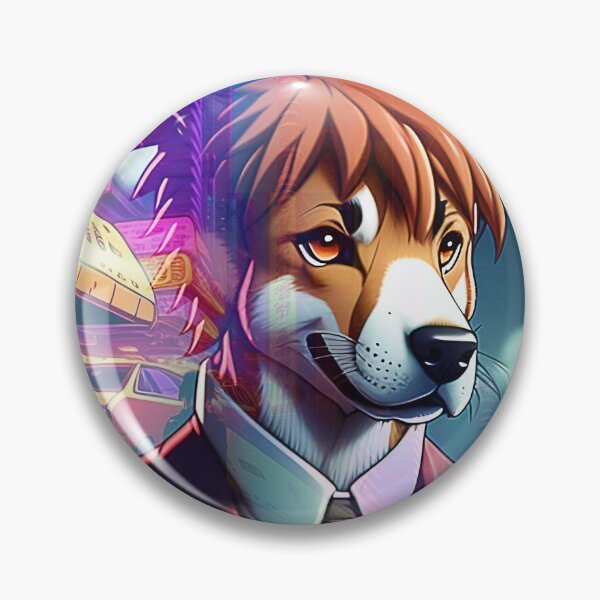 Item preview, dog anime town designed and sold by Save Amazon Art.