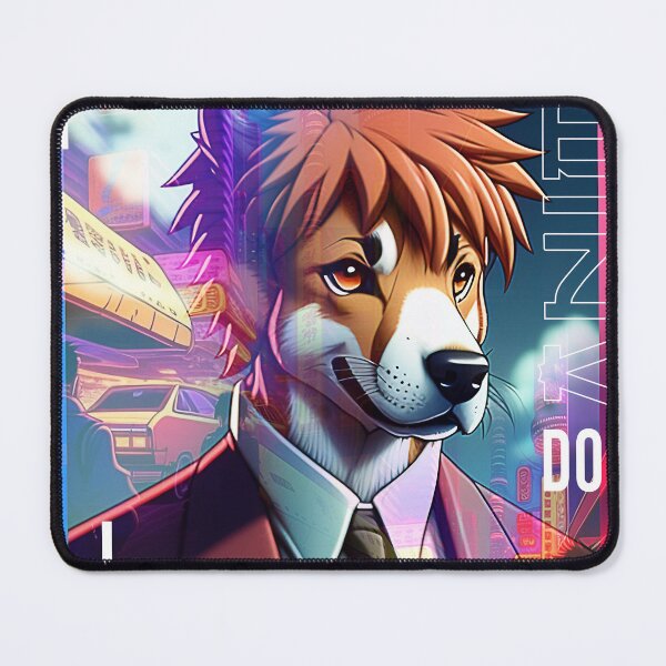 Item preview, dog anime town designed and sold by Save Amazon Art.
