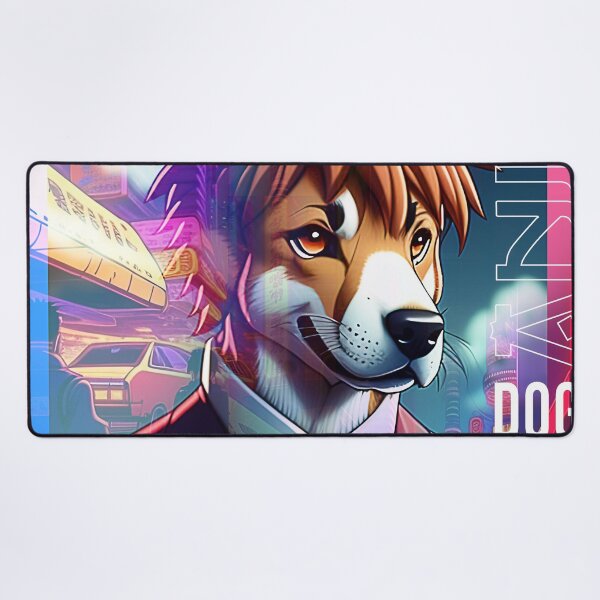 Item preview, dog anime town designed and sold by Save Amazon Art.