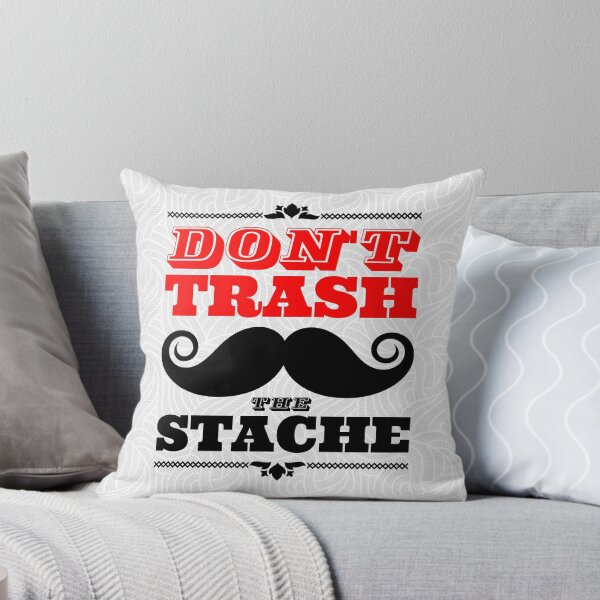 Aperçu de l'œuvre Moustache incroyable. Typographie. Ne pas jeter la stache créée et vendue par frail.
