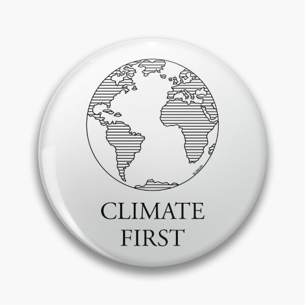 Item preview, Climate First / Earth (Climate Change / Black) designed and sold by Roderix.