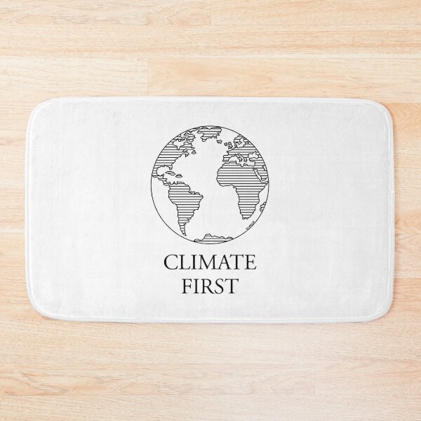 Item preview, Climate First / Earth (Climate Change / Black) designed and sold by Roderix.