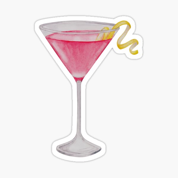 Pink Cocktail In Martini Glass Painting by Ikon Ikon Images - Fine Art  America