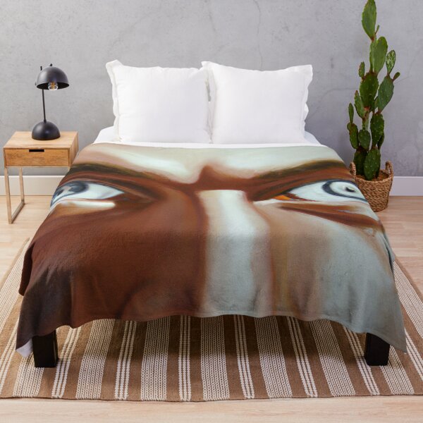 Item preview, Portrait Of A Man Staring Intensely designed and sold by ArtfulStoriesIG.