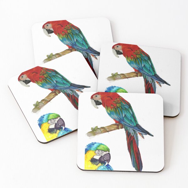 Item preview, Parrot painting by Iris Schuhmacher designed and sold by kiwiossi53.