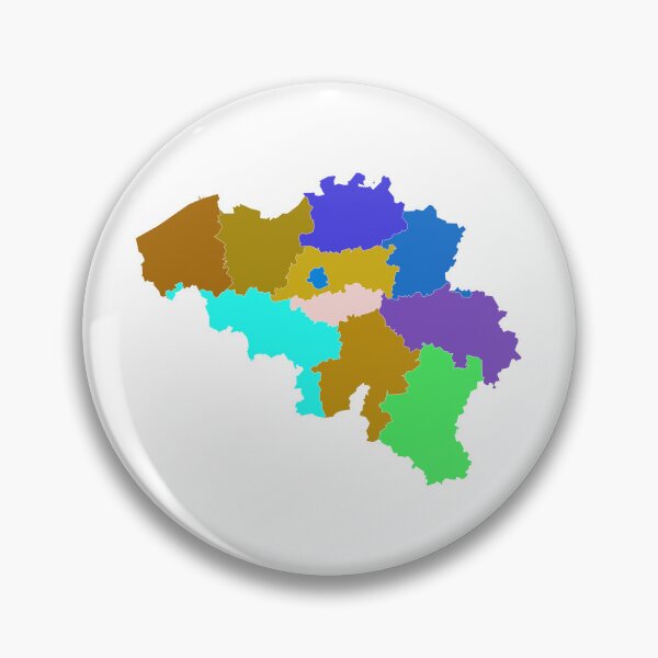 Item preview, Belgium Color Map designed and sold by Pixel4Art.