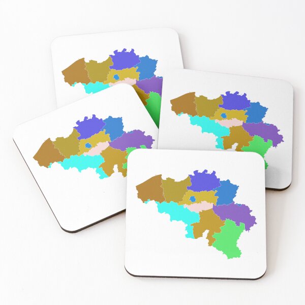Item preview, Belgium Color Map designed and sold by Pixel4Art.