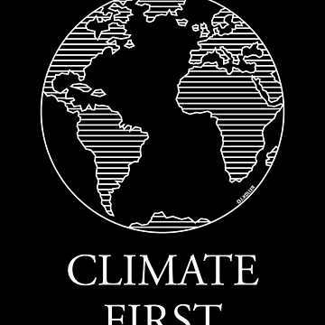 Artwork thumbnail, Climate First / Earth (Climate Change / White) by Roderix