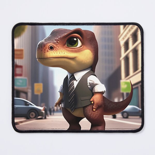 Item preview, The happy and adorable baby dinosaur in software development designed and sold by bejarano21.