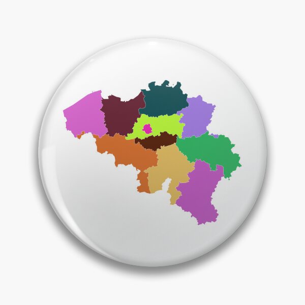 Item preview, Belgium Color Map designed and sold by Pixel4Art.