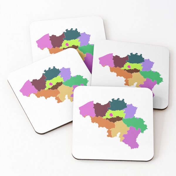 Item preview, Belgium Color Map designed and sold by Pixel4Art.