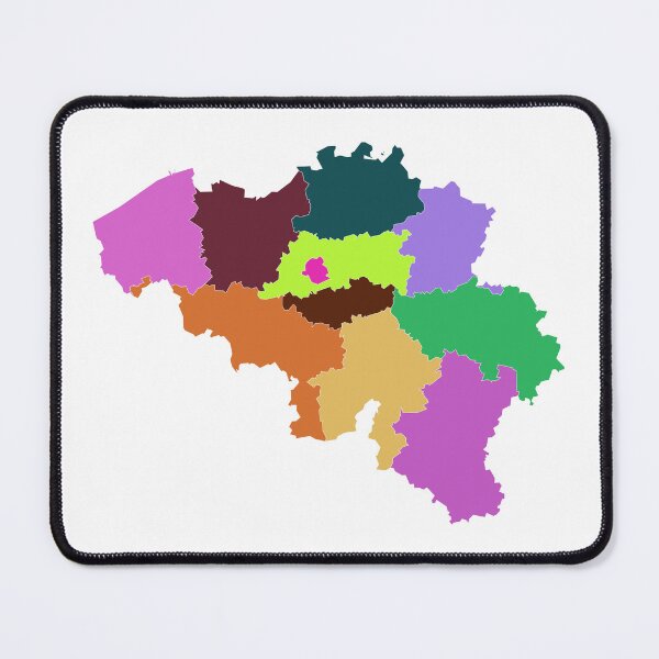 Item preview, Belgium Color Map designed and sold by Pixel4Art.