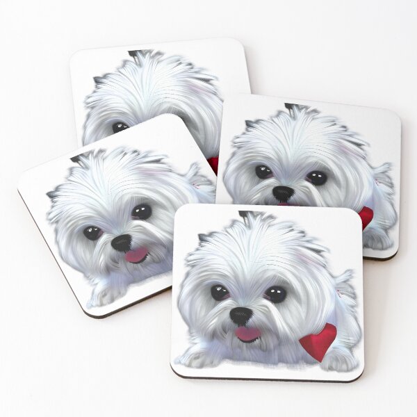 Item preview, Cute Maltese Dog designed and sold by The Love Quill.