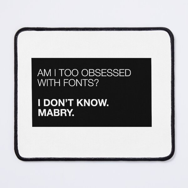 Item preview, Font Obsession designed and sold by madebystoke.