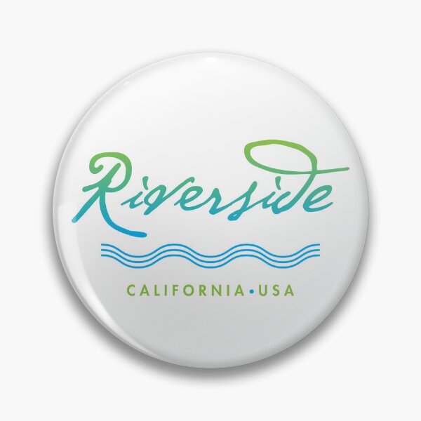 Item preview, Riverside California Typographic Design designed and sold by Futurebeachbum.