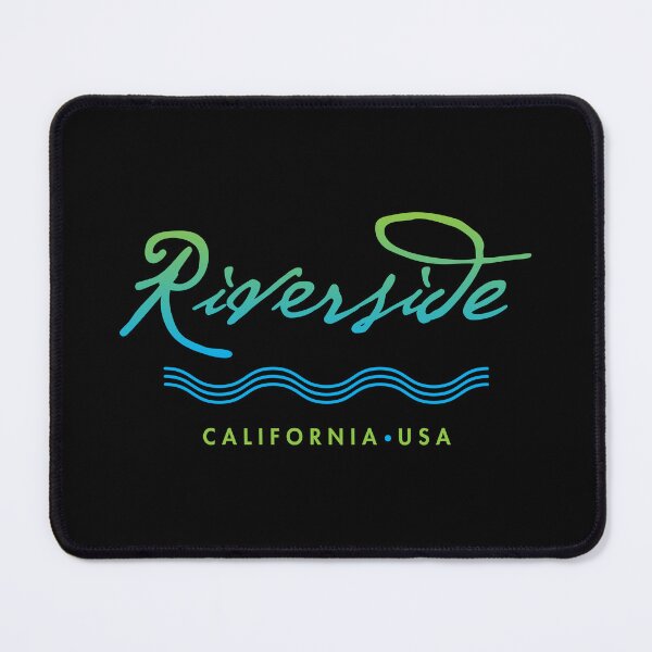 Item preview, Riverside California Typographic Design designed and sold by Futurebeachbum.