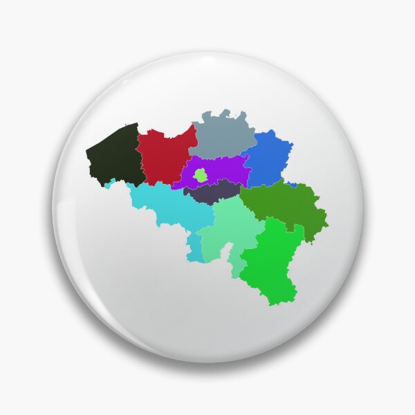Item preview, Belgium Color Map designed and sold by Pixel4Art.