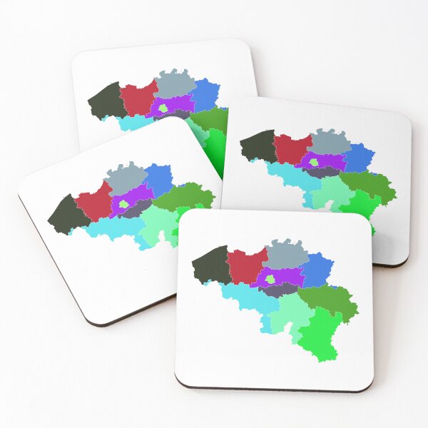 Item preview, Belgium Color Map designed and sold by Pixel4Art.