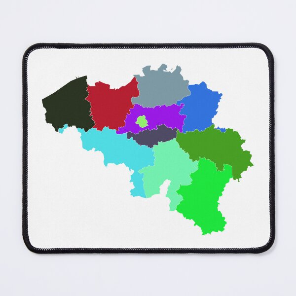 Item preview, Belgium Color Map designed and sold by Pixel4Art.