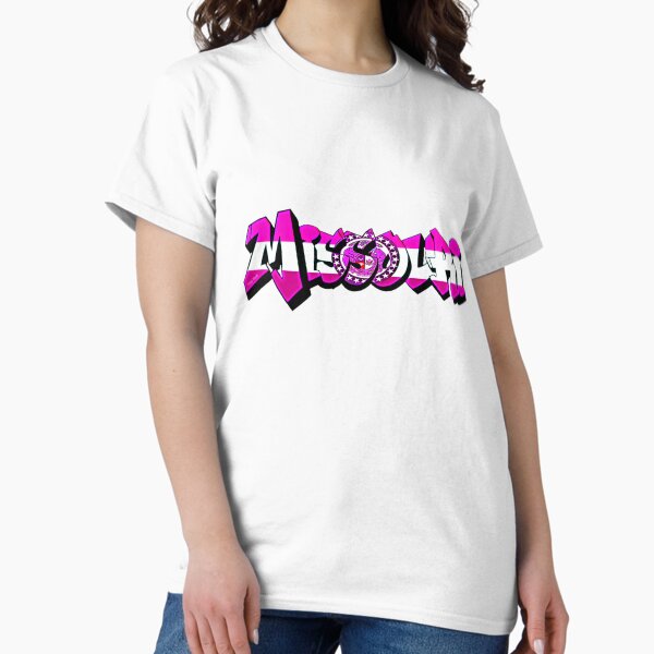 Vista previa del artículo con la obra «Grafiti rosa de matrícula de Missouri», diseñado y vendido por Pink  Yeah.