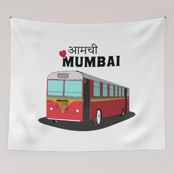 Item preview, I LOVE MUMBAI designed and sold by SatraDesign.