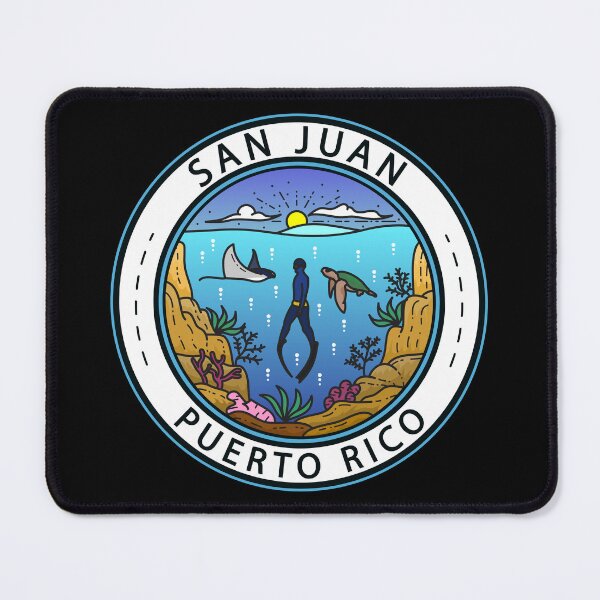 Item preview, San Juan Puerto Rico Scuba Badge designed and sold by KrisSidDesigns.