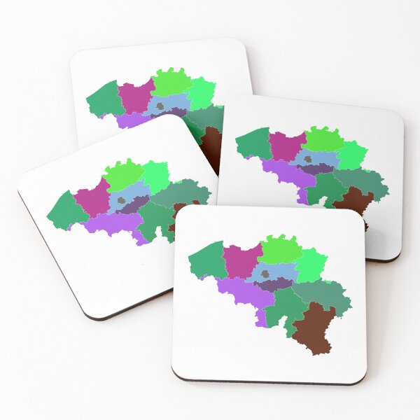 Item preview, Belgium Color Map designed and sold by Pixel4Art.