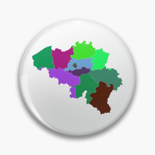 Item preview, Belgium Color Map designed and sold by Pixel4Art.