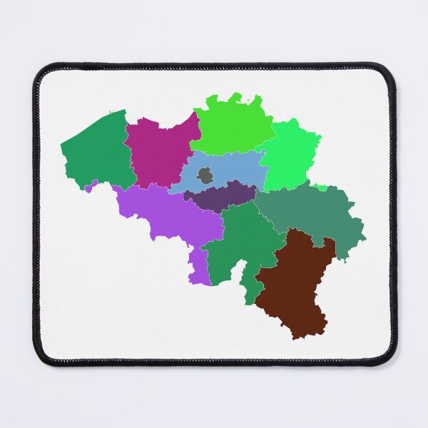 Item preview, Belgium Color Map designed and sold by Pixel4Art.
