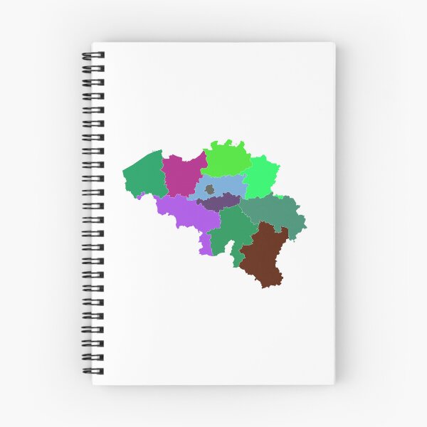 Item preview, Belgium Color Map designed and sold by Pixel4Art.