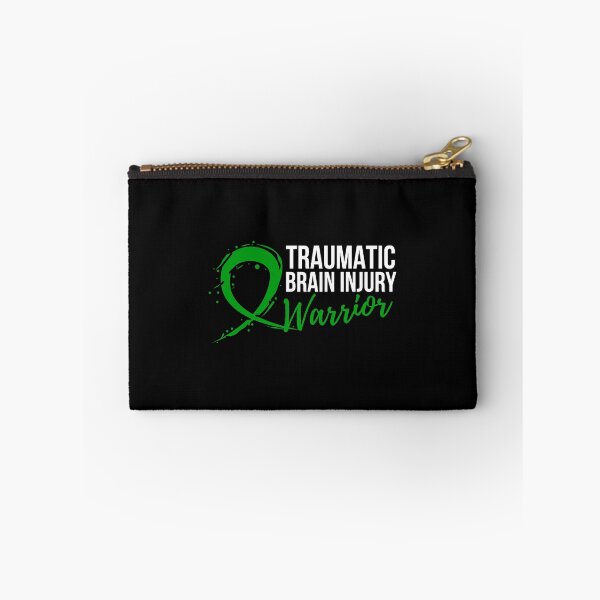 Item preview, Traumatic Brain Injury Warrior with Green Ribbon designed and sold by Simple429.