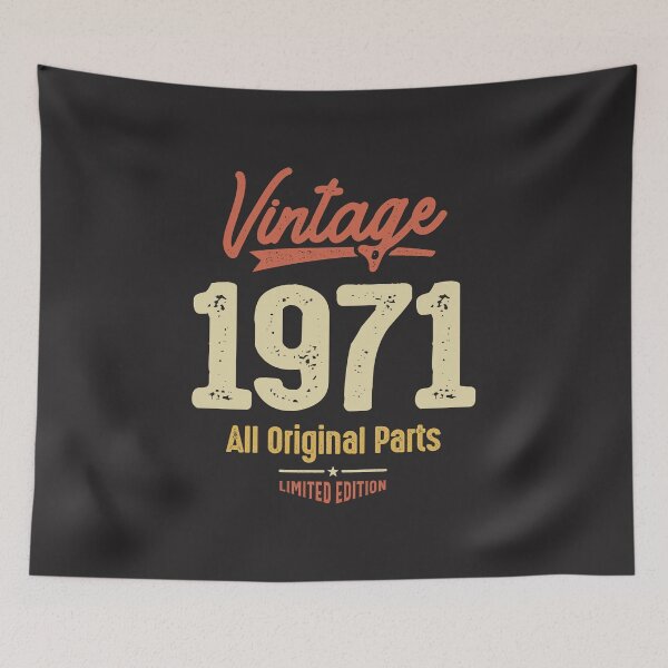 Item preview, Vintage 1971 - 53rd Birthday Classic Born 1971 designed and sold by cidolopez.