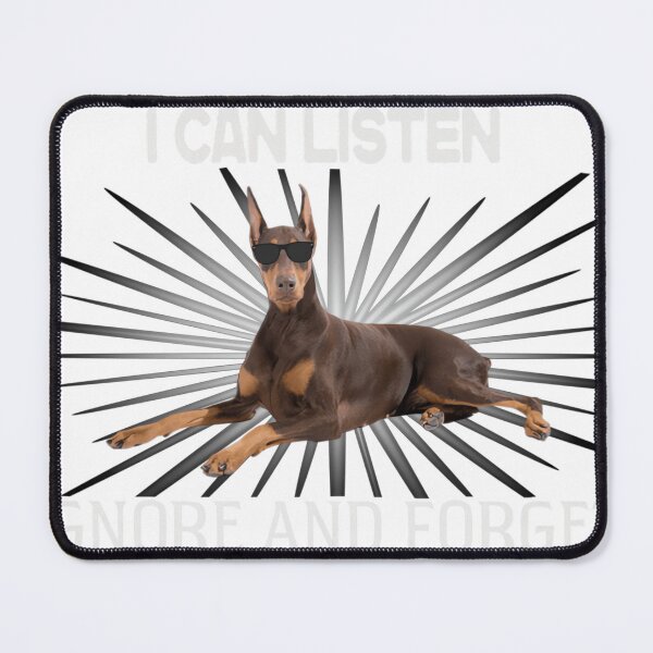 Item preview, I'm multitasking i can listen Doberman Funny Gifts  designed and sold by kriwolnkweguq.