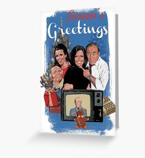with a smile Greeting Card