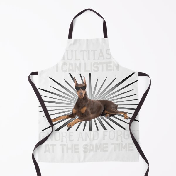Item preview, I'm multitasking i can listen Doberman Funny Gifts  designed and sold by kriwolnkweguq.