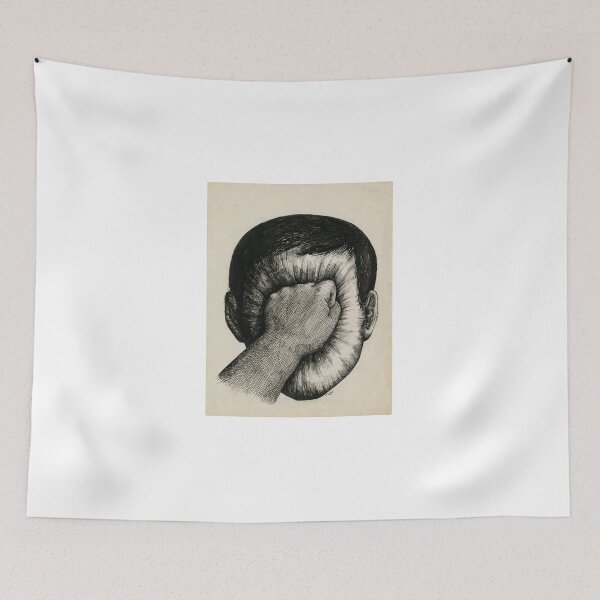 Item preview, Portrait for Roland Topor fans (with background) designed and sold by Sinaerafati.