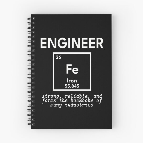 Item preview, Engineer. Chemicals Elements and Professions designed and sold by RetroNeon.