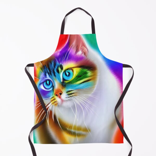Item preview, Rainbow cute cat artwork designed and sold by The Love Quill.