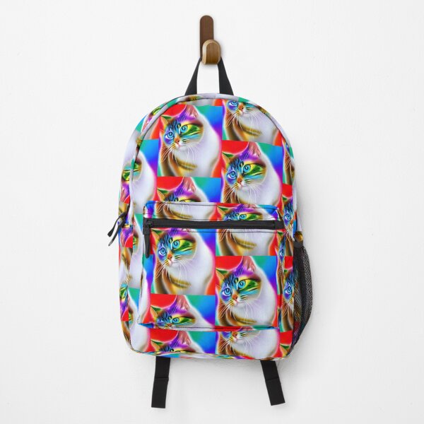 Item preview, Rainbow cute cat artwork designed and sold by The Love Quill.