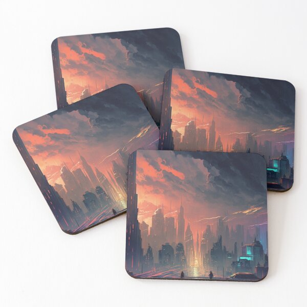 Item preview, The Glowing Metropolis designed and sold by SenseOfAwe.