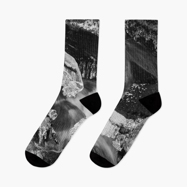Item preview, Ice jevels by the brook 6 bw designed and sold by Jouko Lehto Photography.