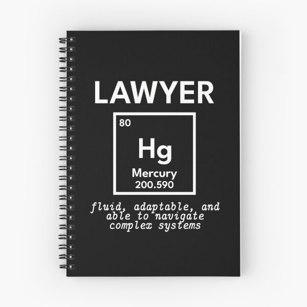 Item preview, Lawyer. Chemicals Elements and Professions designed and sold by RetroNeon.