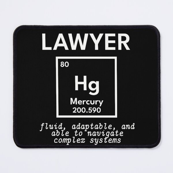 Item preview, Lawyer. Chemicals Elements and Professions designed and sold by RetroNeon.