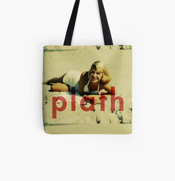Plath All Over Print Tote Bag