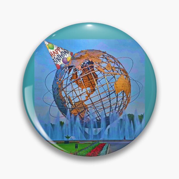 Item preview, Happy Birthday from the Unisphere, in Flushing Meadows Corona Park! designed and sold by michael6076.