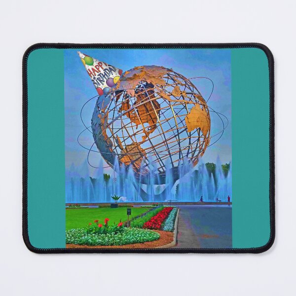 Item preview, Happy Birthday from the Unisphere, in Flushing Meadows Corona Park! designed and sold by michael6076.