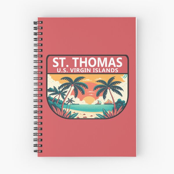 Item preview, St Thomas U.S. Virgin Islands Retro Emblem designed and sold by KrisSidDesigns.