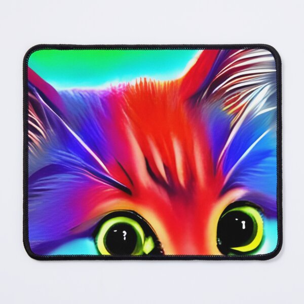 Item preview, Rainbow cute cat artwork designed and sold by The Love Quill.