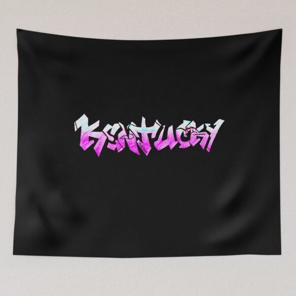 Item preview, Pink Kentucky License Plate Graffiti  designed and sold by Pink  Yeah.